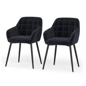 Vicco STOLIČKA DO JEDÁLNE Relio čierna 53.5 x 55.5 cm Sada 2 ks vyobraziť