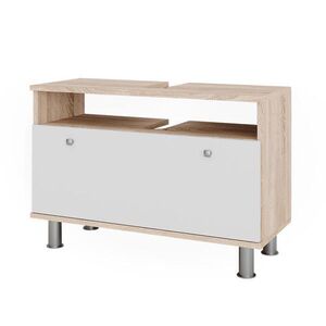 Vicco SKRINKA pod umývadlo Fynn Sonoma/White 80.2 x 54 cm so zásuvkou vyobraziť