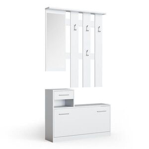 Vicco VEŠIAK NA KABÁTY Billy biely 100 x 111.6 cm vyobraziť