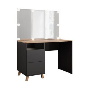 Vicco TOALETNÝ STOLÍK Karen Antracit/Artisan 110 cm s rozprávkovými svetlami LED vyobraziť