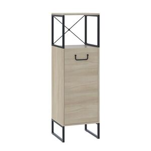 Vicco MIDI SKRINKA Vionna Dub/čierna 36 x 116.5 cm vyobraziť