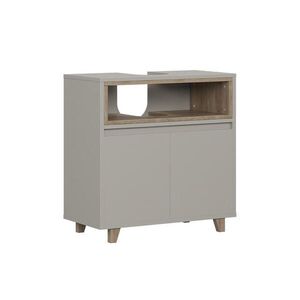 Vicco SPODNÁ SKRINKA POD UMÝVADLO Elnor Greige 60 x 61 cm s 2 dverami vyobraziť
