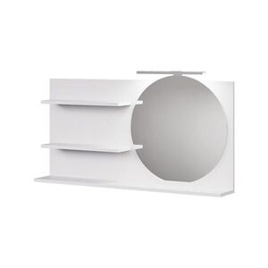 Vicco ZRKADLOVÁ POLICA Avena biely 100 x 50 cm s 3 otvorenými priehradkami vyobraziť