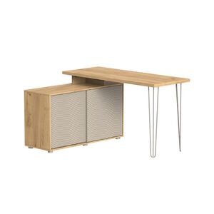 Vicco ROHOVÝ STÔL Notivo Kašmír 135 x 55 cm s kartotékou vyobraziť