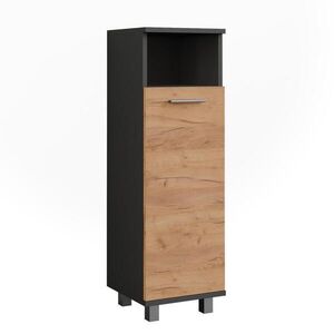 Vicco MIDI SKRINKA Ilias Goldkraft dub/antracit 30.2 x 95 cm s 2 dverami vyobraziť