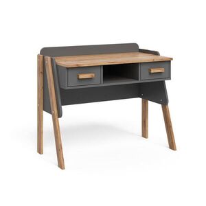 VitaliSpa STÔL Malia Šedá/Artisan 97 x 51 cm s 2 zásuvkami vyobraziť