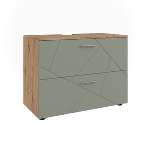 Vicco SPODNÁ SKRINKA POD UMÝVADLO Irma Šalviovo zelená 80 x 58.6 cm so zásuvkami vyobraziť