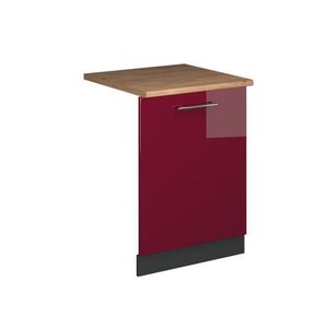 Vicco PREDNÝ PANEL UMÝVAČKY RIADU Fame-Line Bordeaux vysoký lesk 60 cm , AP Oak vyobraziť