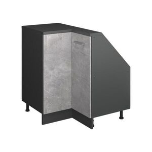 Vicco ROHOVÁ KUCHYNSKÁ SKRIŇA PRE ŠIKMÉ STRECHY R-Line betón 75.6 cm s 1 dverami vyobraziť