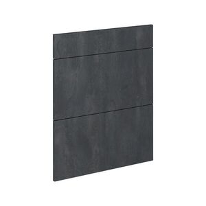 Vicco KUCHYNSKÁ FRONTA R-Line Čierny betón 59.6 x 70.4 cm nábytková fronta pre spodnú skrinku so zásuvkami vyobraziť