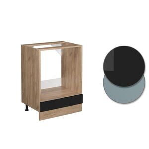 Vicco SKRINKA NA PRESTAVBU SPORÁKA R-Line Čierny vysoký lesk 60 cm , AP Oak vyobraziť