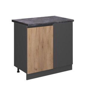 Vicco ROHOVÁ SPODNÁ SKRINKA R-Line Dub Goldkraft 86 cm , AP Antracit vyobraziť