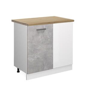 Vicco ROHOVÁ SPODNÁ SKRINKA R-Line betón 86 cm , AP Oak vyobraziť