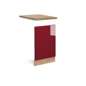 Vicco PREDNÝ PANEL Fame-Line Bordeaux vysoký lesk 45 cm , AP Oak vyobraziť