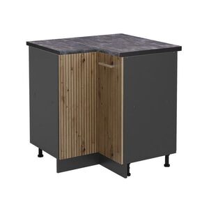 Vicco ROHOVÁ SPODNÁ SKRINKA R-Line Remeselný dub 75.6 cm , AP Antracit vyobraziť