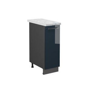Vicco LEKÁRENSKÁ SKRINKA Fame-Line Tmavo modrá vysoký lesk 30 cm , AP Marble vyobraziť