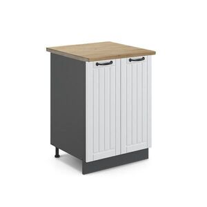 Vicco KUCHYNSKÁ SPODNÁ SKRINKA Fame-Line Biely vidiecky dom 60 cm , AP Oak vyobraziť