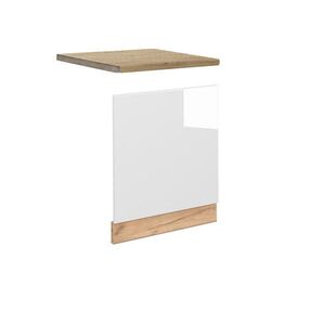 Vicco PREDNÝ PANEL Fame-Line Biely vysoký lesk 60 cm , AP Oak vyobraziť