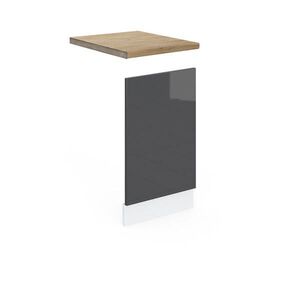 Vicco PREDNÝ PANEL R-Line Antracit vysoký lesk 45 cm , AP Oak vyobraziť