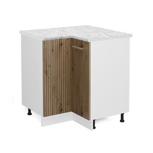 Vicco ROHOVÁ SPODNÁ SKRINKA R-Line Remeselný dub 75.6 cm s pracovnou doskou vyobraziť