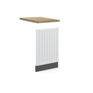 Vicco PREDNÝ PANEL Fame-Line Biely vidiecky dom 45 cm , AP Oak vyobraziť