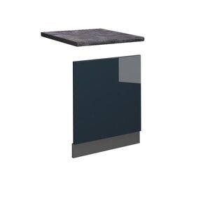 Vicco PREDNÝ PANEL Fame-Line Tmavo modrá vysoký lesk 60 cm , AP Antracit vyobraziť