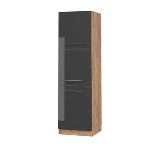 Vicco VYSOKÁ SKRIŇA Fame-Line, Antracit vysoký lesk/Dub Goldkraft, 60 cm vyobraziť