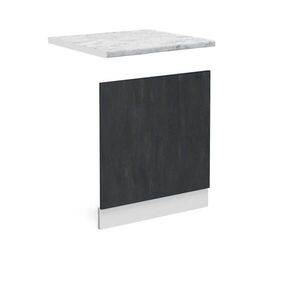 Vicco PREDNÝ PANEL R-Line Čierny betón 60 cm AP mramor vyobraziť