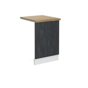 Vicco PREDNÝ PANEL R-Line Čierny betón 45 cm AP dub vyobraziť