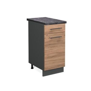 Vicco KUCHYNSKÁ SPODNÁ SKRINKA Fame-Line Dub Goldkraft 40 cm , AP Antracit vyobraziť