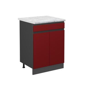 Vicco KUCHYNSKÁ SPODNÁ SKRINKA R-Line Červená 60 cm AP Marble vyobraziť