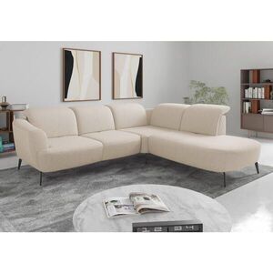 Sit & More ROHOVÁ SEDAČKA, textil, krémová vyobraziť