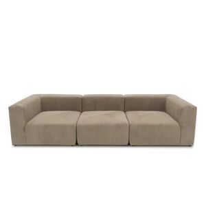 MID.YOU TROJMIESTNA POHOVKA, textil, bahenná hnedá vyobraziť