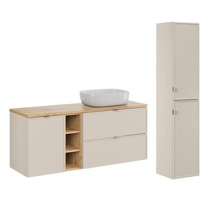 Petits-meubles KÚPEĽŇOVÝ NÁBYTOK 140.6cm Alba 2-dielna súprava Kašmír vyobraziť