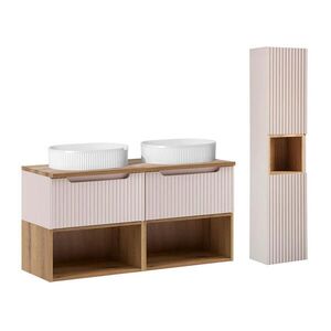 Petits-meubles KÚPEĽŇOVÝ NÁBYTOK 120.4cm Riva 2-dielna súprava Kašmír vyobraziť