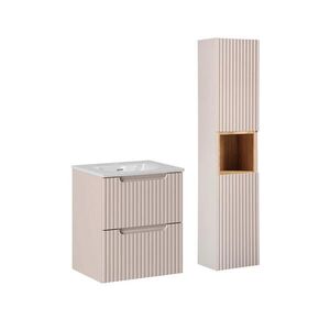Petits-meubles KÚPEĽŇOVÝ NÁBYTOK 50cm Riva 2-dielna súprava Kašmír vyobraziť