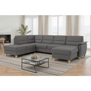 Sit & More SEDACIA SÚPRAVA, textil, koža, mokka vyobraziť