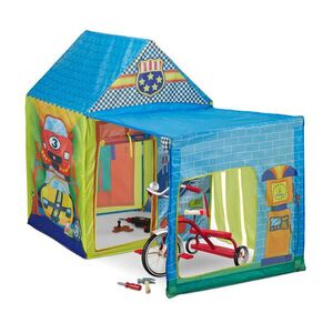 Relaxdays STAN Farebný detský autodielňa s garážou 109 cm vyobraziť