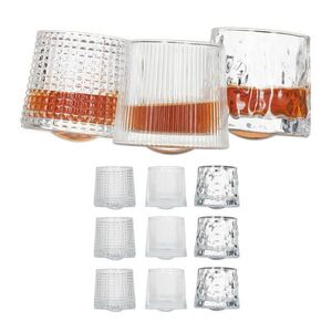 Relaxdays POHÁR NA WHISKY Transparentný 12-dielna sada vyobraziť