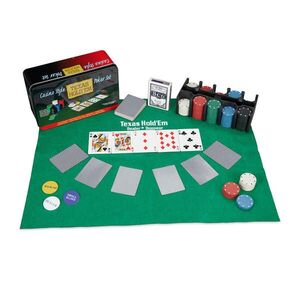 Relaxdays POKERSET viacfarebný 200 žetónov vyobraziť