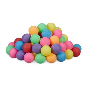 Relaxdays PINGPONGLOPTIČKY Farebné neónové 100-ks-set vyobraziť