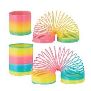 Relaxdays ŠPIRÁLA Viacfarebná 4-dielna-sada PVC vyobraziť