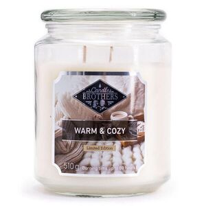 VOŇAVÁ SVIEČKA Viacfarebná Warm & Cozy sklo 100 h vyobraziť