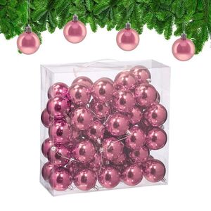 Relaxdays GULE Ružové 50-kusová-sada Plast lesklé 7x6 cm vyobraziť