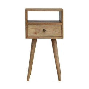 Artisan Furniture NOČNÝ stolík v dubovom vzhľade s jednou zásuvkou vyobraziť