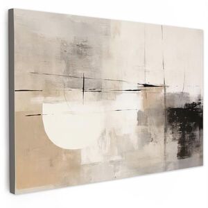 MuchoWow OBRAZ NA PLÁTNE Abstraktné - Umenie - Sivé 120x80 cm vyobraziť