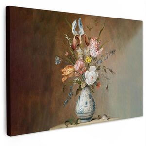MuchoWow OBRAZ NA PLÁTNE Starí majstri - Kvety - Balthasar van der Ast 120x80 cm vyobraziť