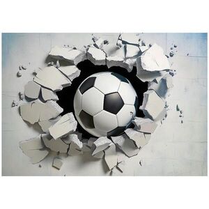 Wallarena TAPETA do chlapčenskej izby futbalový dizajn netkaná fototapeta 200x140 cm vyobraziť