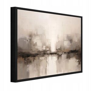 Wallarena ZARÁMOVANÉ obrazy Abstraktné Boho Béžová 120x80 cm vyobraziť
