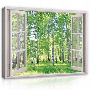 Wallarena PLÁTNOVÁ tlač lesnej scenérie príroda moderný štýl 100x70 cm vyobraziť
